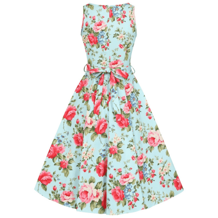 Lady Vintage Kleid Hepburn Vintage Flowers