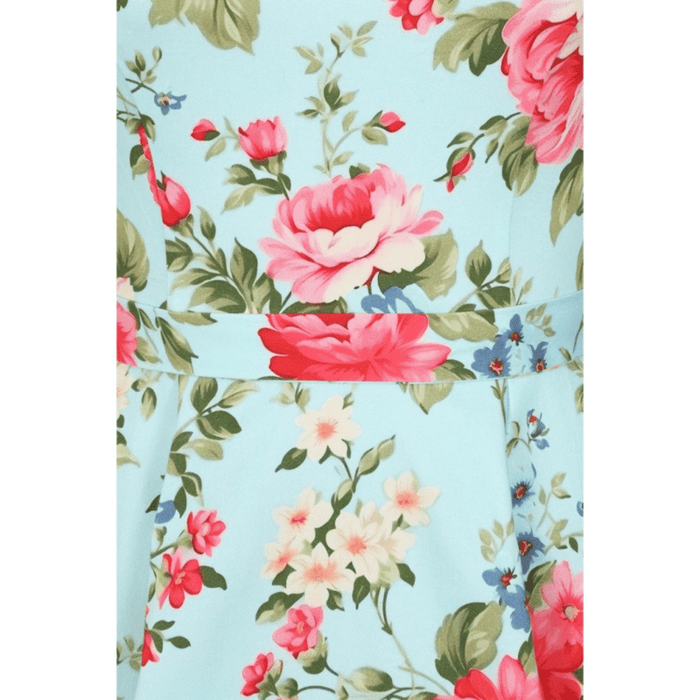 Lady Vintage Kleid Hepburn Vintage Flowers