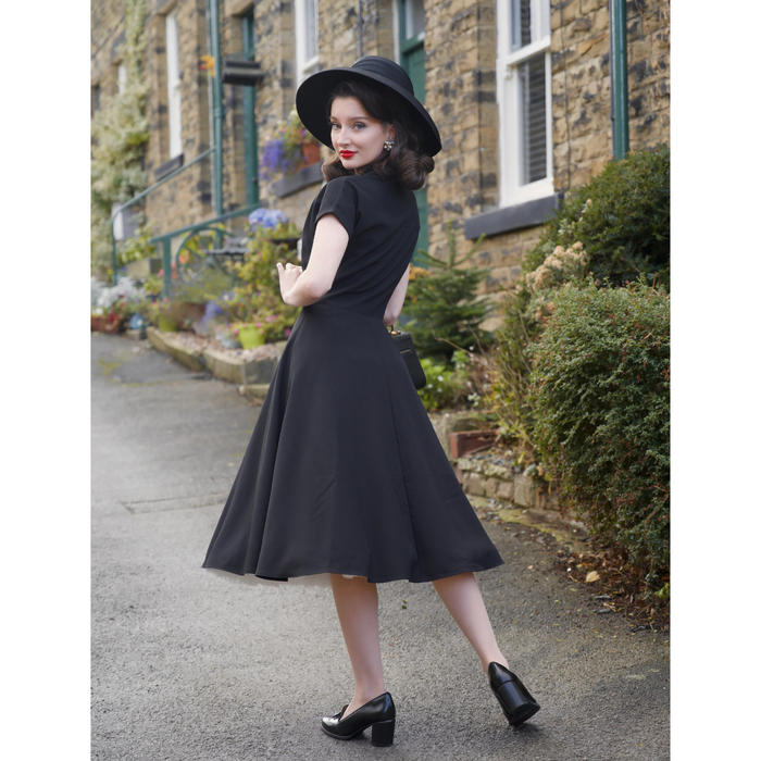 Pretty Retro Kleid Hostess schwarz