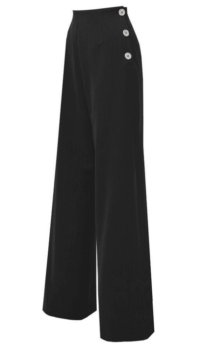 Pretty Retro Swing Pants schwarz