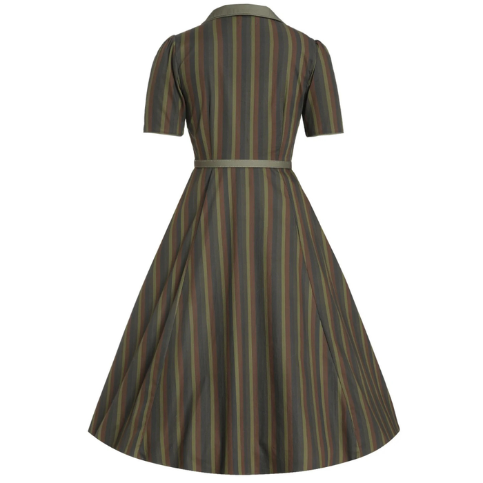 Dolly and Dotty Kleid Penelope Olive Striped