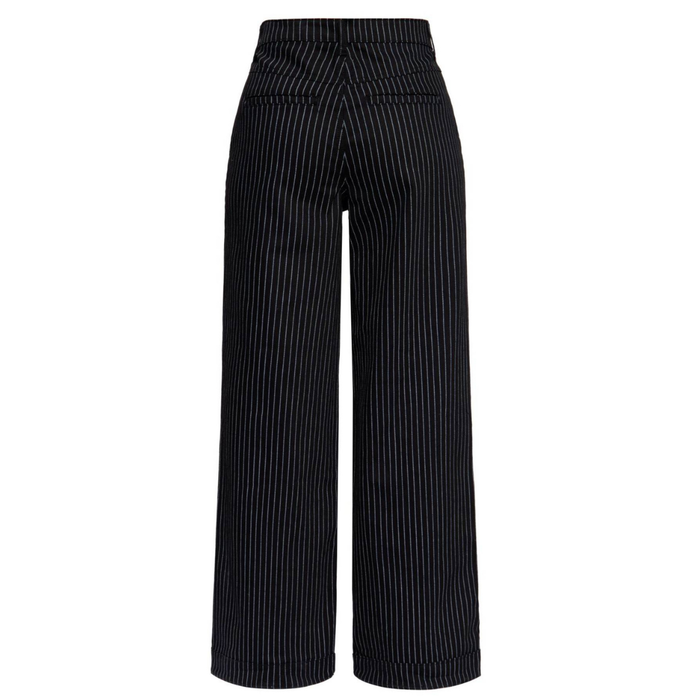 Queen Kerosin Jeans Marilyn Pinstripe