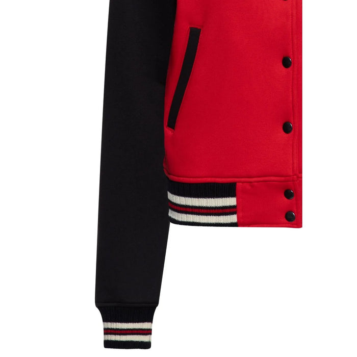 Queen Kerosin Collegejacke Wild Rebel Rot