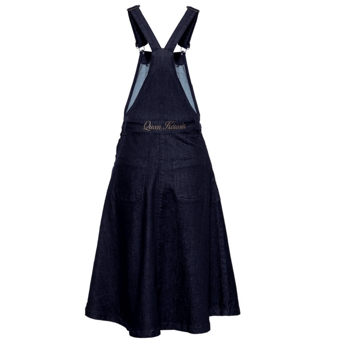 Queen Kerosin Latzkleid Denim