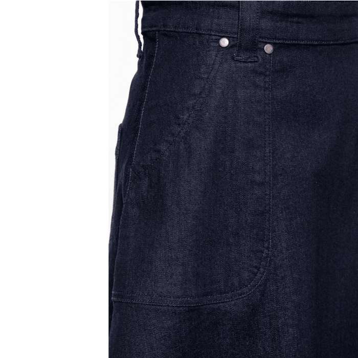 Queen Kerosin Latzkleid Denim