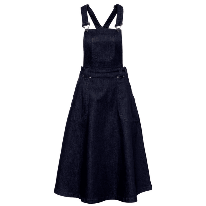 Queen Kerosin Latzkleid Denim