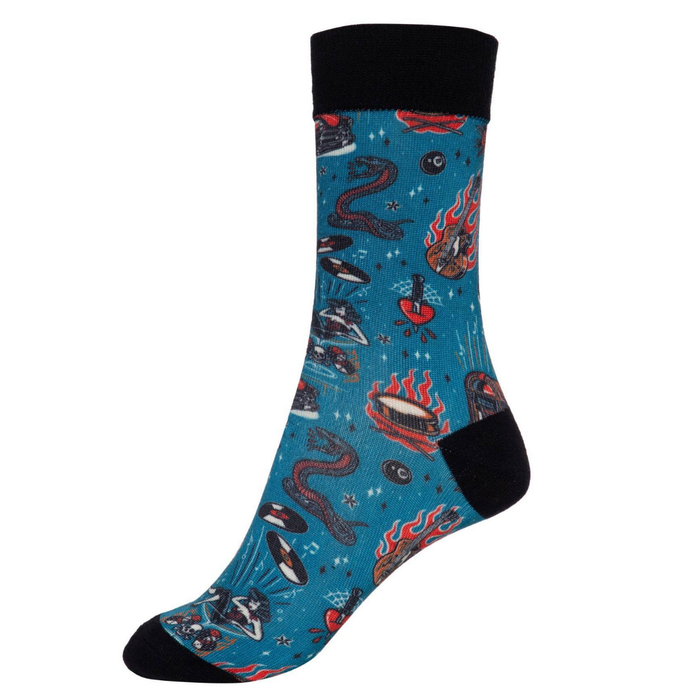 King Kerosin Socken Rock'n Roll