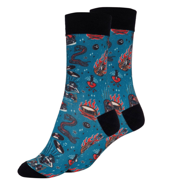King Kerosin Socken Rock'n Roll