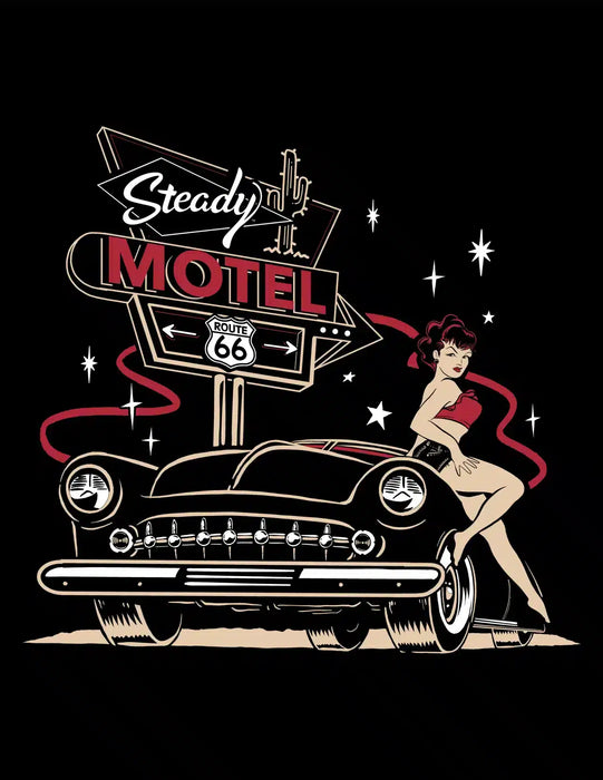 Steady T-Shirt Motel 66