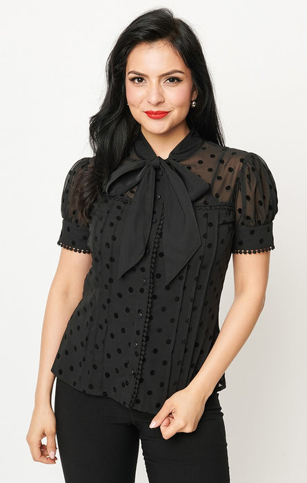 Unique Vintage Bluse Luna