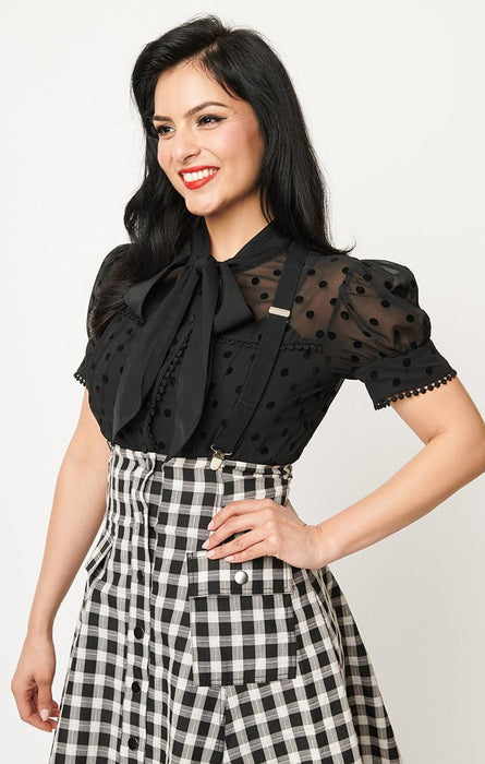 Unique Vintage Bluse Luna