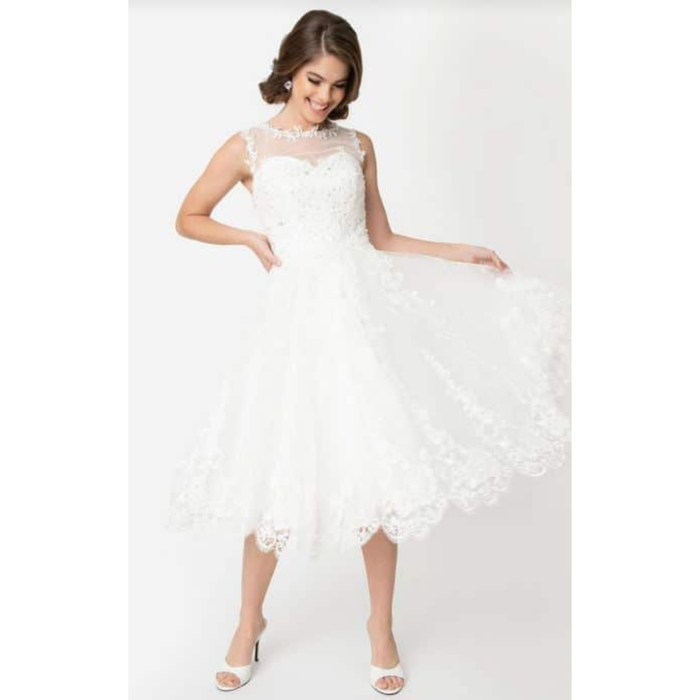 Unique Vintage Kleid Riviera