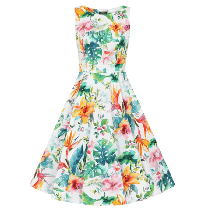 Hearts & Roses Kleid Vera Tropical