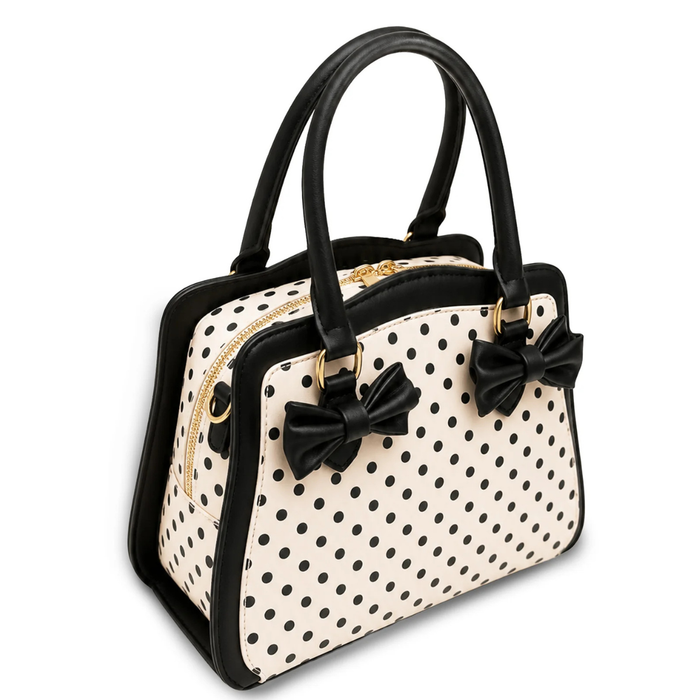Banned Tasche Vivianne crème Dots