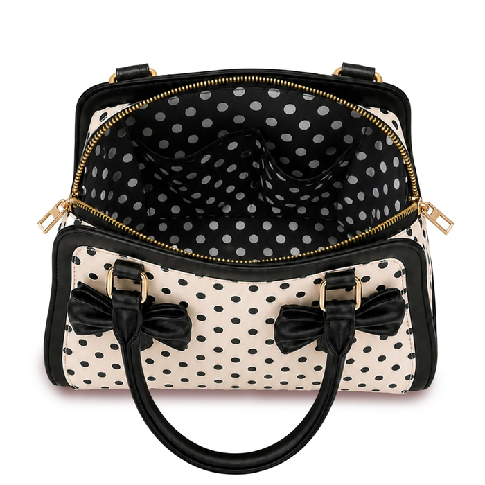 Banned Tasche Vivianne crème Dots