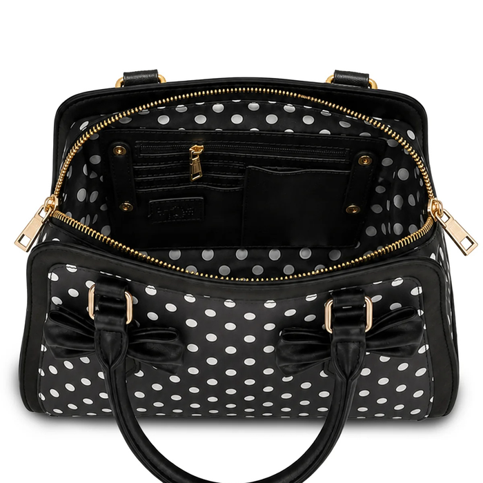 Banned Tasche Vivianne schwarz Dots