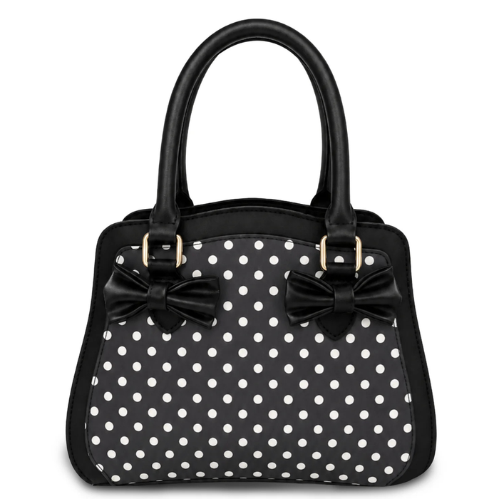 Banned Tasche Vivianne schwarz Dots