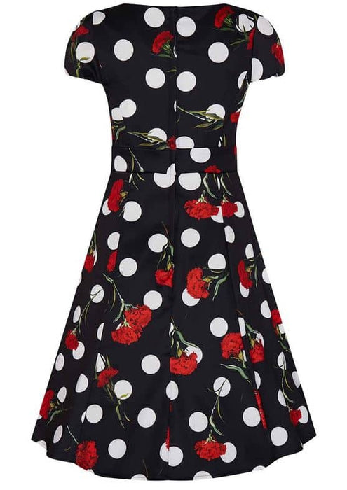Dolly and Dotty Kleid Claudia Dots and Carnation