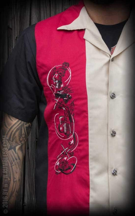 Rumble59 Hemd Rockabilly Forever