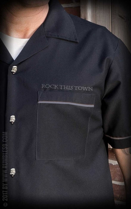 Rumble59 Hemd Rock this town