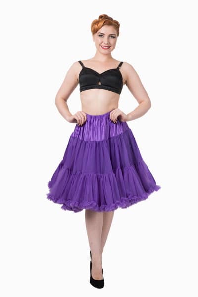 Banned Petticoat Starlite 60 cm violett