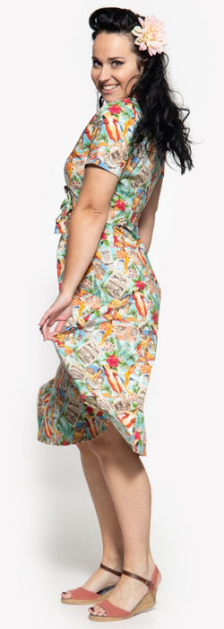 Queen Kerosin Kleid Vintage Summer
