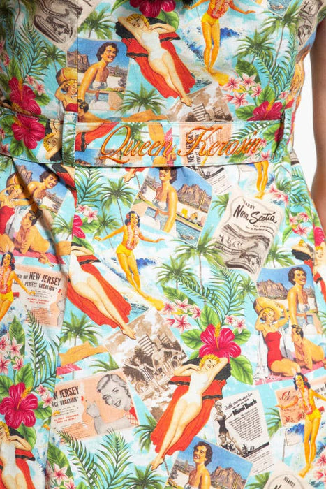 Queen Kerosin Kleid Vintage Summer