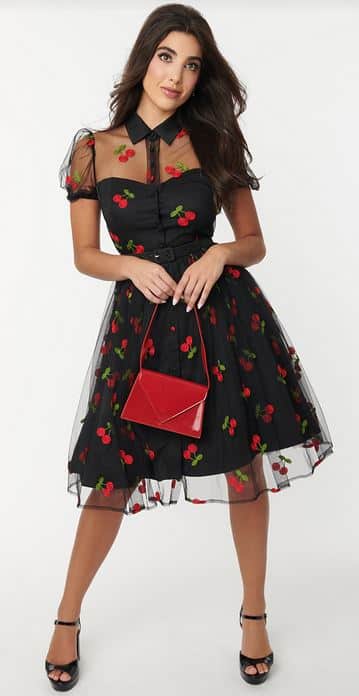 Unique Vintage Kleid Hollie