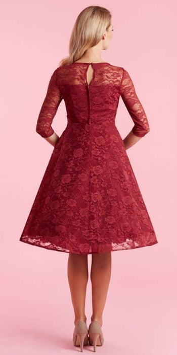 Dolly and Dotty Kleid Madeline bordeaux