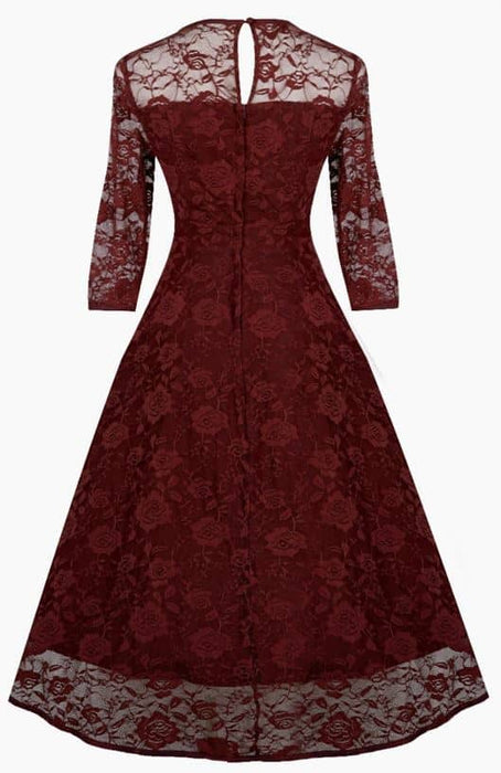 Dolly and Dotty Kleid Madeline bordeaux