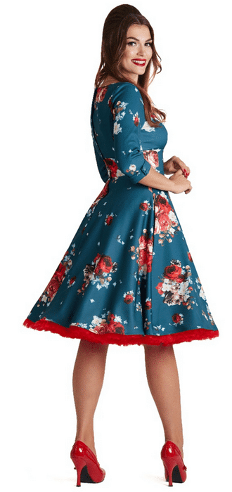 Dolly and Dotty Kleid Debra petrol Rosen
