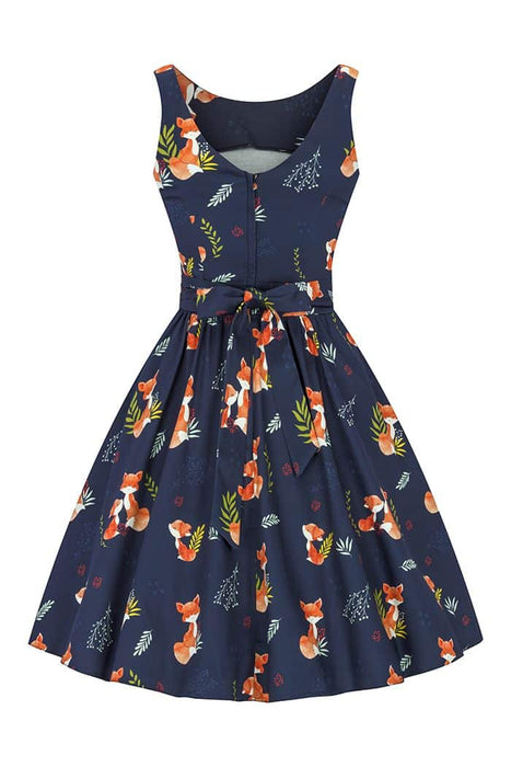 Lady Vintage Kleid Tea Winter Cub