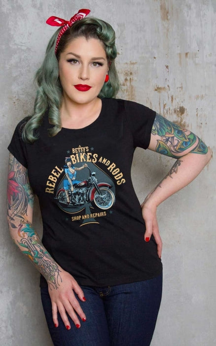 Rumble59 Shirt Betty's Rebel Bikes