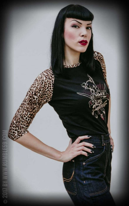 Rumble59 Langarmshirt Femme Fatale
