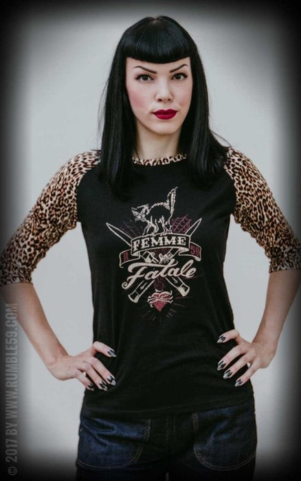 Rumble59 Langarmshirt Femme Fatale
