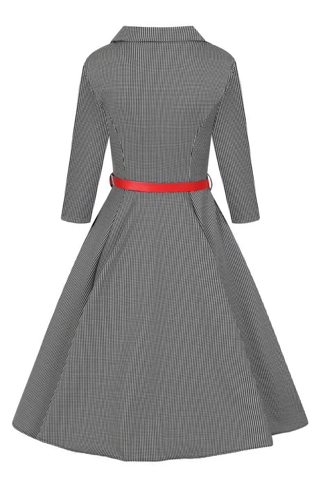 Hearts & Roses Kleid Ava Houndstooth