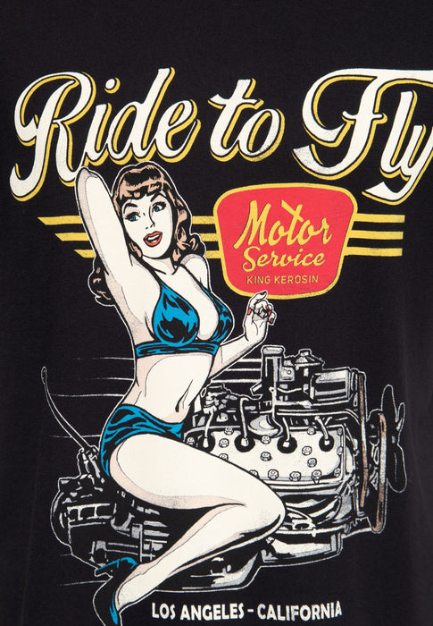 King Kerosin T-Shirt Pinup Motor