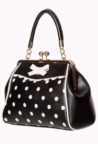 Banned Tasche Crazy Little Thing schwarz-weiss