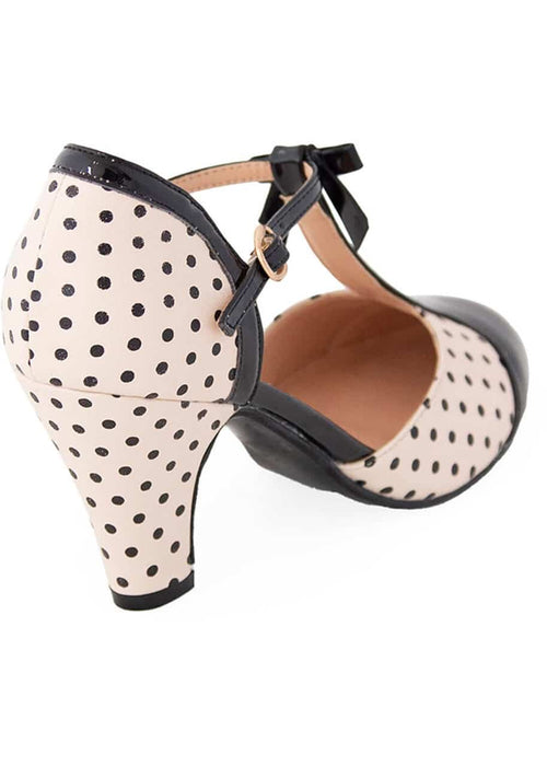 Banned Pumps Kelly Lee puderbeige-schwarz