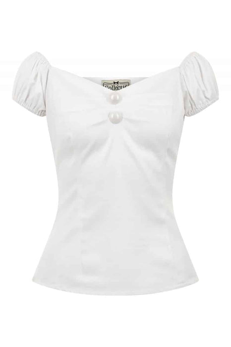 Collectif Top Dolores weiss