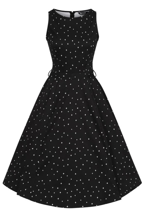 Lady Vintage Kleid Hepburn Twinkle Stars