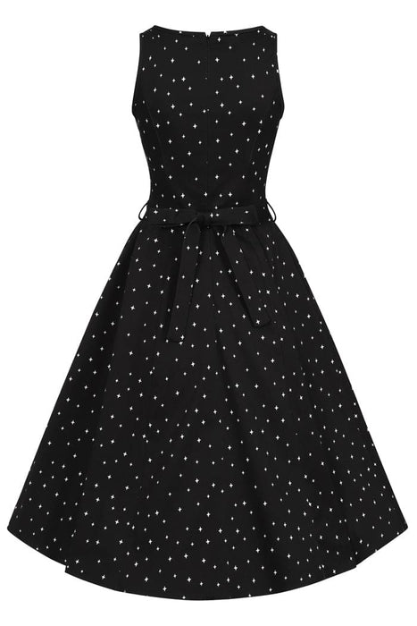 Lady Vintage Kleid Hepburn Twinkle Stars