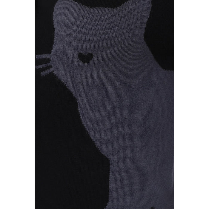 Collectif Cardigan Jessie Midnight Cat