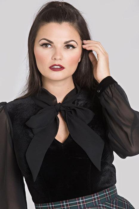 Hell Bunny Bluse Gabriella