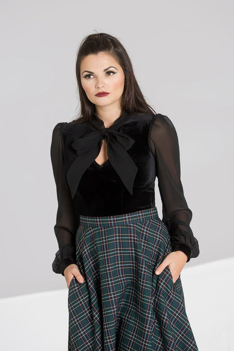 Hell Bunny Bluse Gabriella