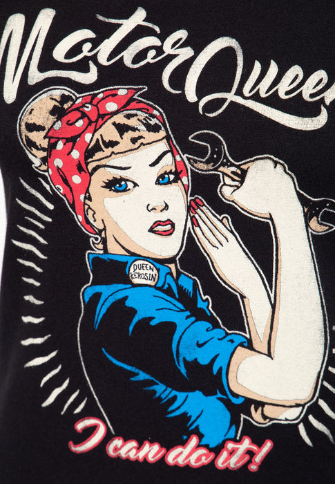 Queen Kerosin Shirt Motor Queen I can do it