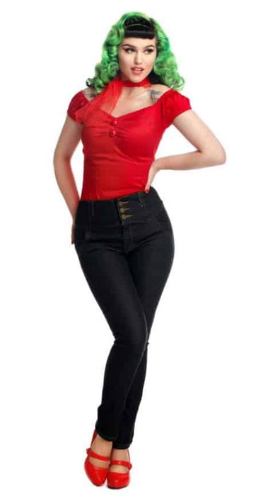 Collectif Jeans Kate schwarz
