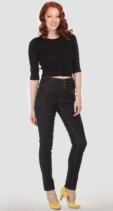 Collectif Jeans Kate schwarz