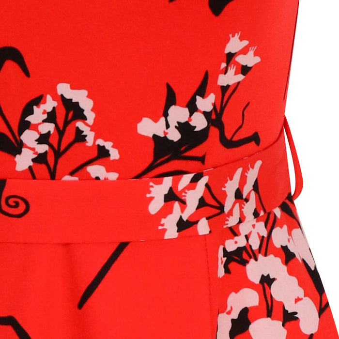 Lady Vintage Kleid Tea Crimson Tide