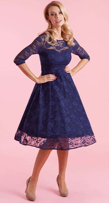 Dolly and Dotty Kleid Madeline navyblau